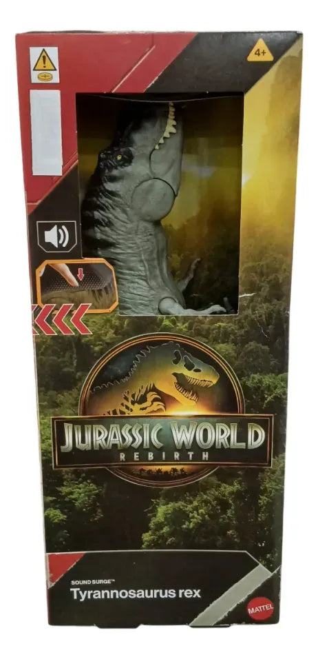 Jurassic World Dinosaurio Rebirth de 12 pulgadas con Sonidos JGM12