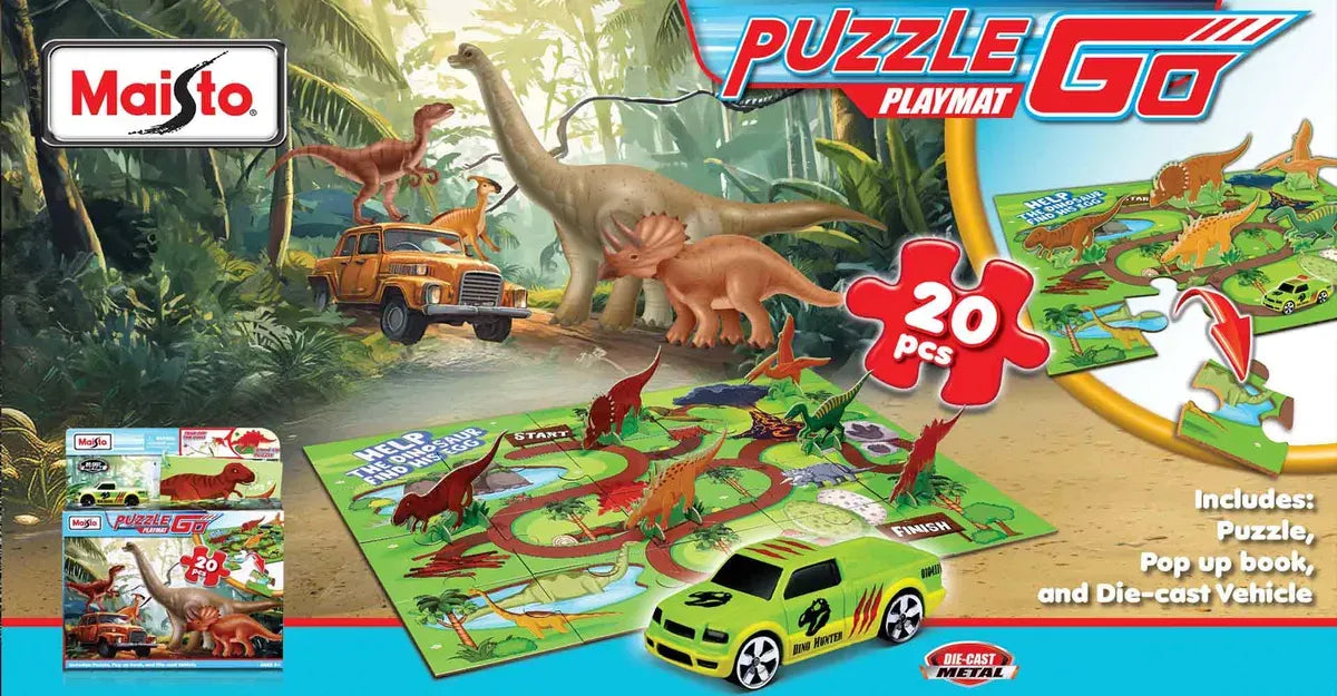 Maisto Puzzle Go Dino 20 PCS 12679