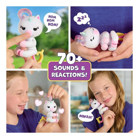 Fingerlings Interactivo Unicornio Lulu 3112