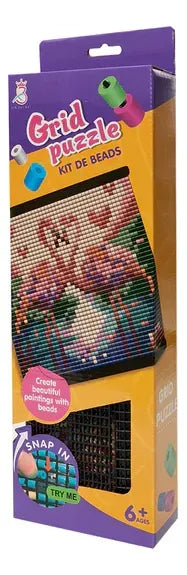 Puzzle Grid Arte En Pixeles Flamencos 2000pzs 3104810 Shine