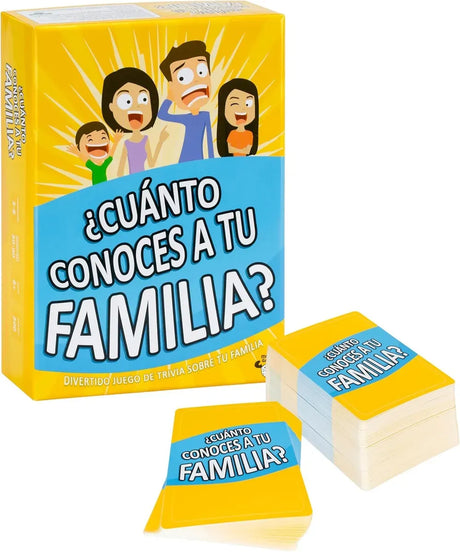 Juego De Cartas - Cuanto Conoces A Tu Familia 91060