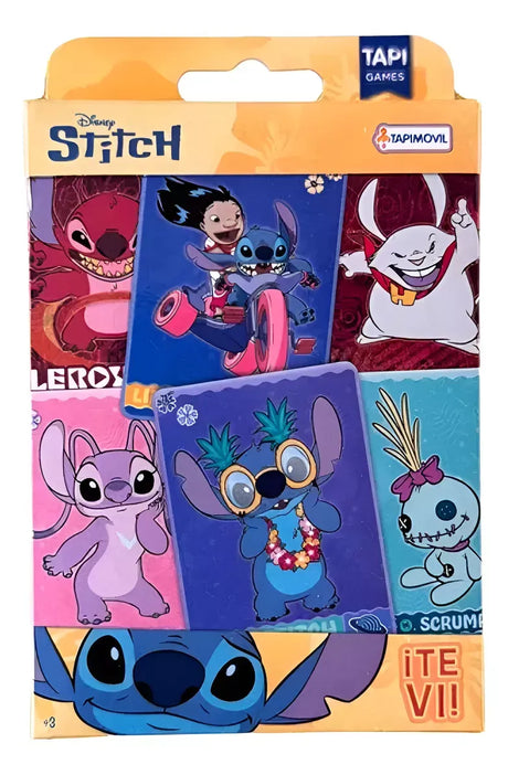 Te Vi! Juego de Naipes Stitch DMD00166