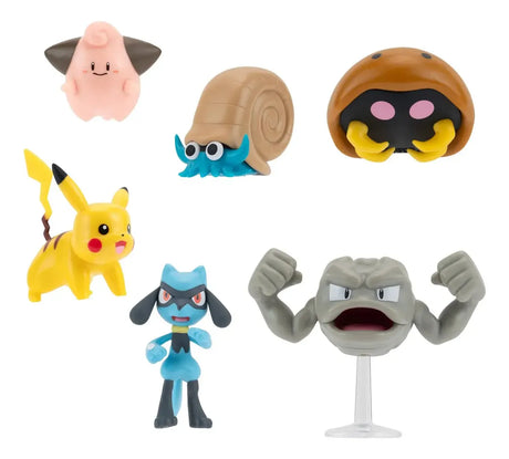 Pokemon Pack de 6 figuras de Batalla PKW2469