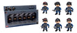 Set Muñecos Policia 1953065 Shine