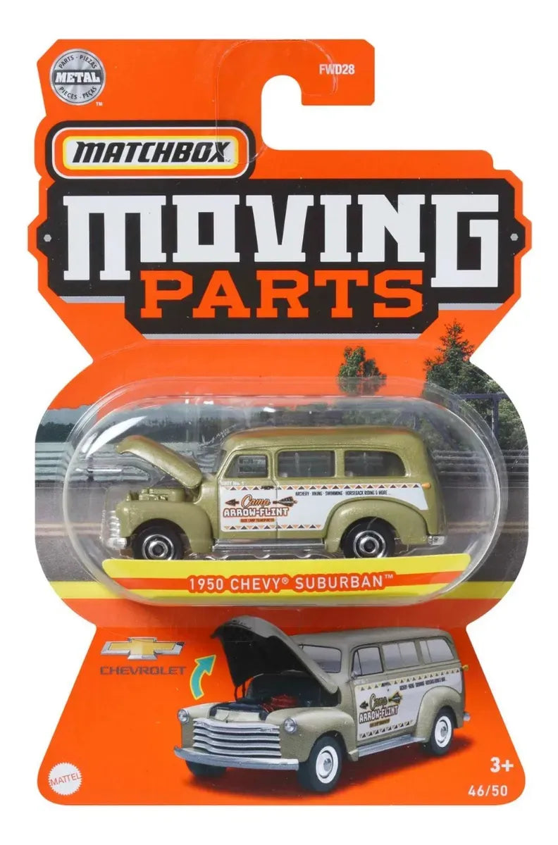 Matchbox vehículos con piezas móviles 1:64 FWD28