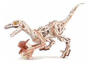 Robotime Rokr Puzzle 3d Velociraptor Mecánico Ld01