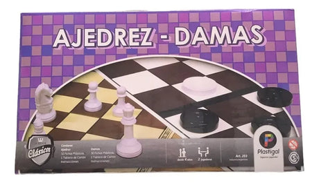 Ajedrez Y Dama Combinado 203