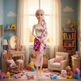 Muñeca Girl Fashion Con Accesorios Pz004