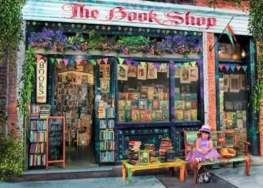 Ravensburger Puzzle 1000 Pzs The Bookshop 12000670