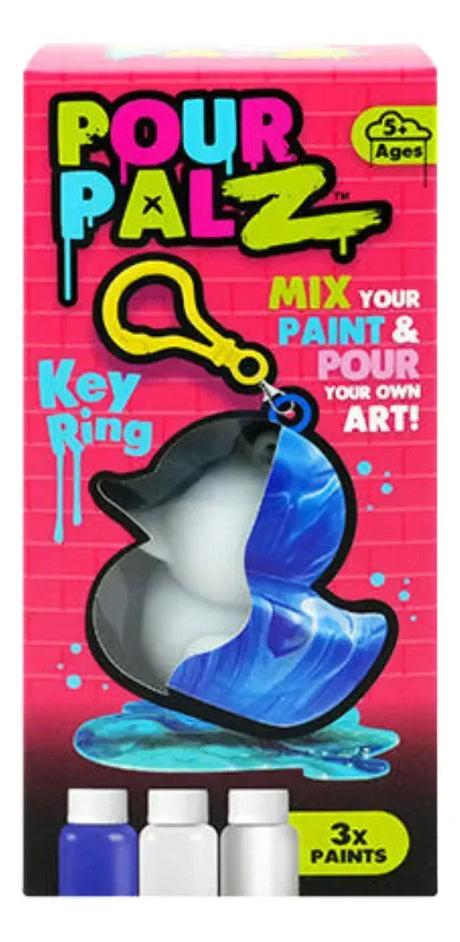 Pour Palz Mini Patos 8cm Clip On Para Pintar TMR016