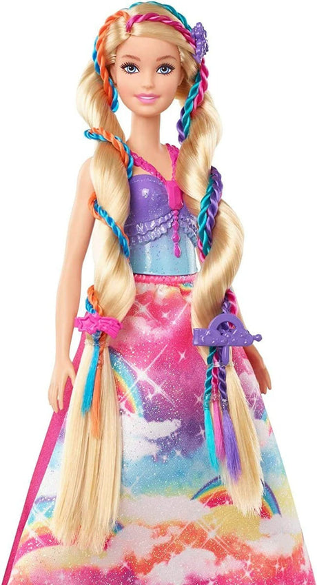 Barbie Muñeca Princesa Dreamtopia Con Trenzador Gtg00 Mattel