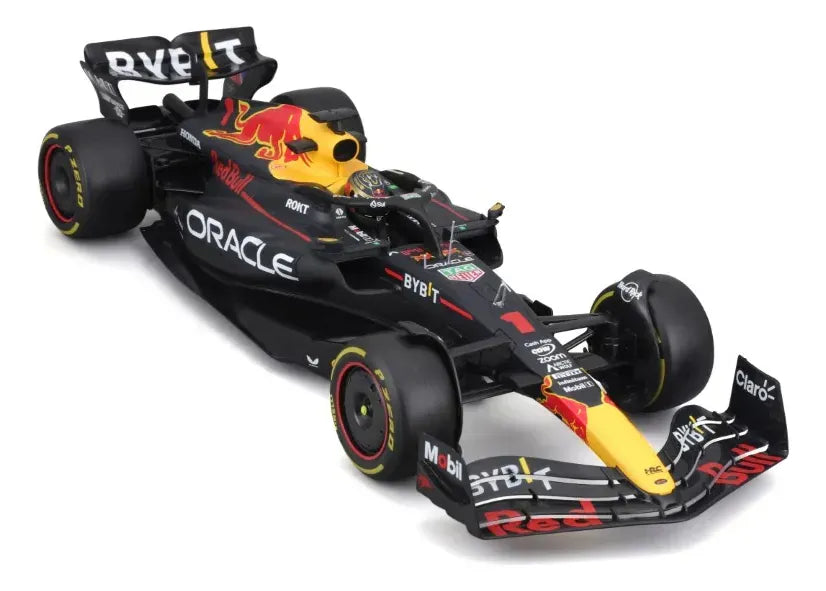 Bburago 1:18 Oracle Red Bull Racing RB19 (champion version), VERSTAPPEN 18-18003