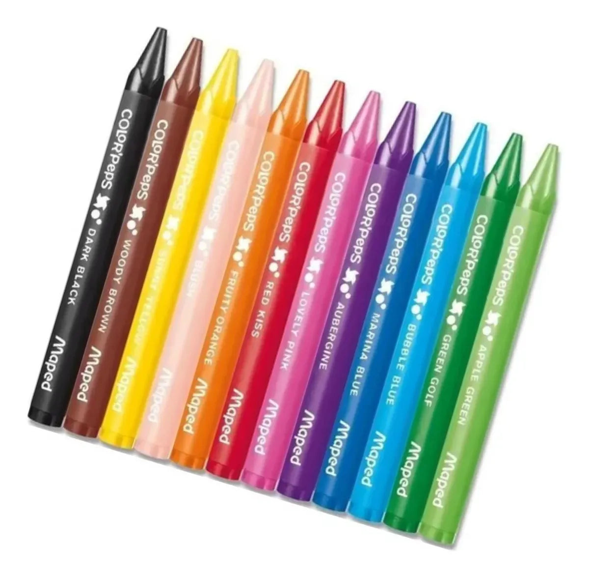 Maped Color Peps x24 Ceras Grasas 861013