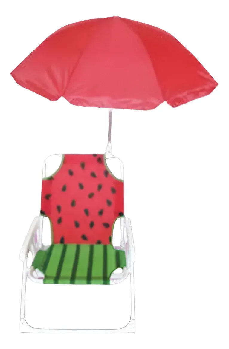 Silla Reposera Plegable para Niños con Sombrilla SL6313