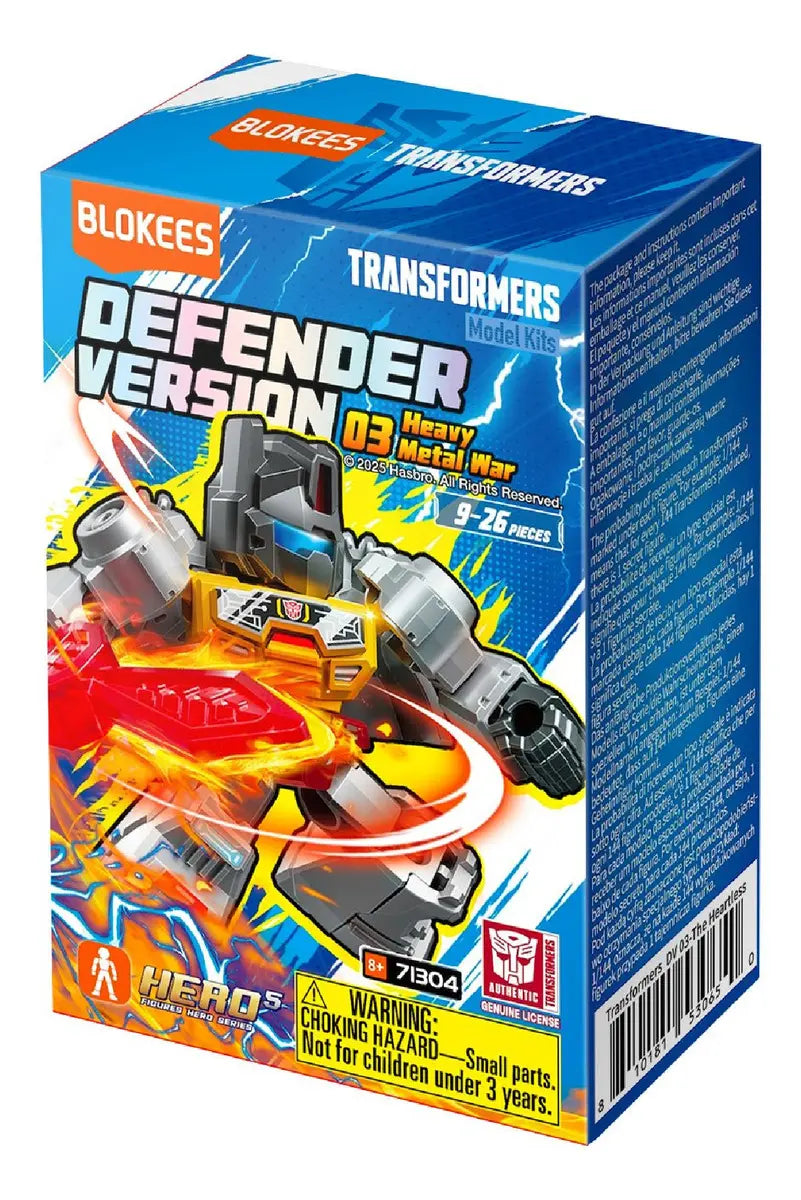 Blokees Transformers Defender Version 03 Heavy Meta 71304