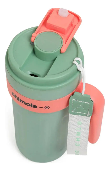 Chimola Vaso Termico Sport 650ml Verde Y Coral BZ53