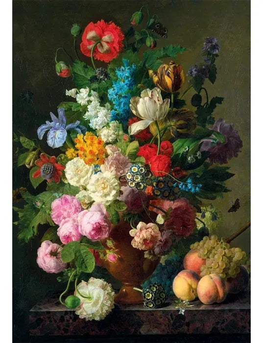 Puzzle Hqc Museum - Bowl Of Flowers 1000 Pzas 37086 Clementoni