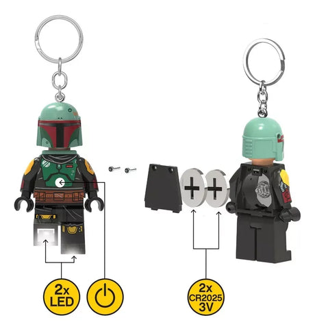 Lego Llavero Boba Fett Star Wars Lgl-ke188h Le014