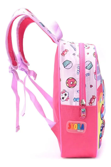 Skora Mochila Espalda Petit Gatita 12p 42187 Rosa
