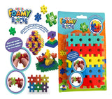 Foamy Blocks Construccion Goma Eva 80pzs  1818