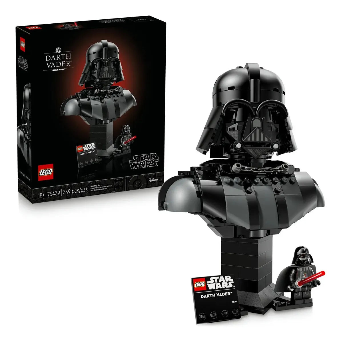 Lego Star Wars Busto de Darth Vader 75439