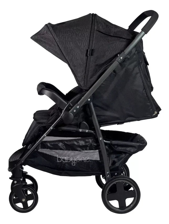 Baby One Roma Cochecito Travel System reversible handle negro BOTS-035