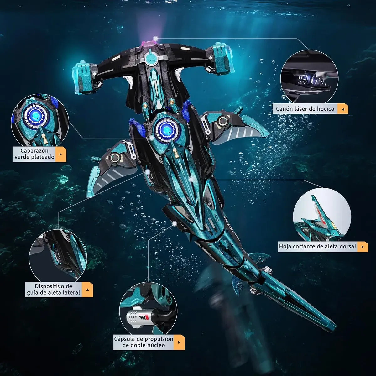 Robotime ROKR Hammerhead Shark MI07