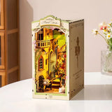 Robotime Puzzle 3d Rincon Floral Book Nook Tgb09 Rolife