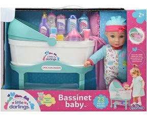 New Adventure Muñeca con Cuna y Accesorios 4137