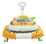Duck Andador auto 3 En 1 c/Manija naranja 9802H