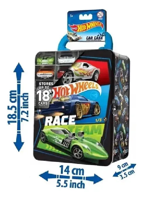 Hot Wheels Lata Guardacoches Negro Hwcc2-23k