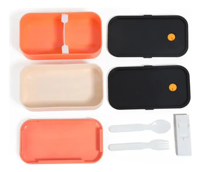 Chimola Lunchbox Doble Vera Naranja BZ71