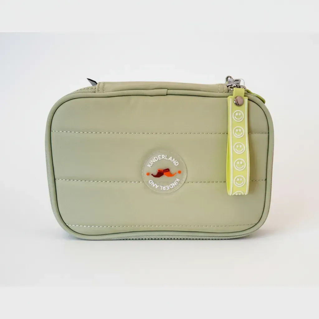 Cartuchera Escolar 1 Compartimento Sl2504v Kinderland Verde