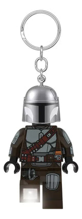 Lego Llavero Mandalorian Gris Star Wars Con Luz LGL-KE187H LE014