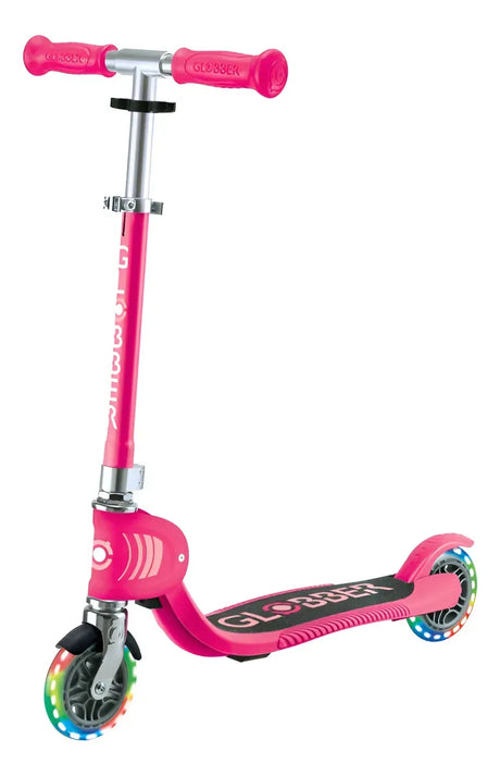 Globber Monopatin Flow Foldable Junior Lights Fucsia 870-102