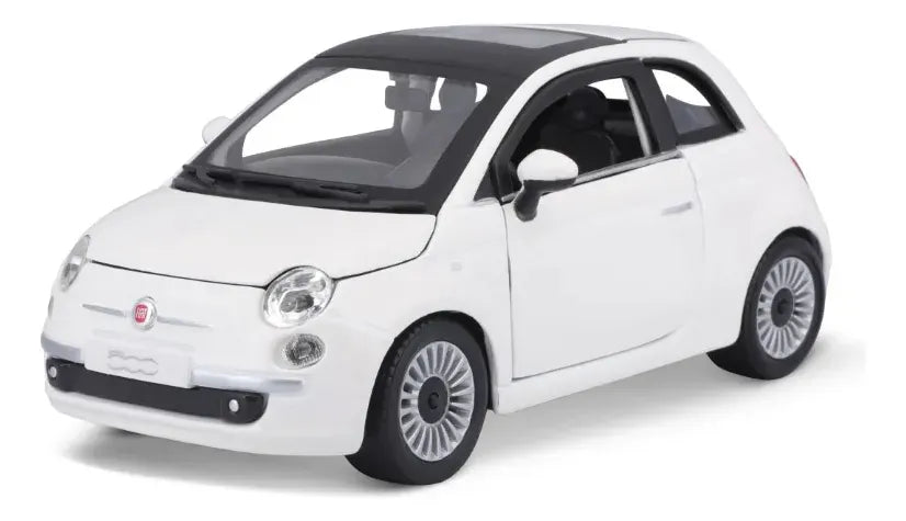 Bburago 1:24 Fiat 500 Blanco 18-22106