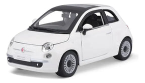 Bburago 1:24 Fiat 500 Blanco 18-22106
