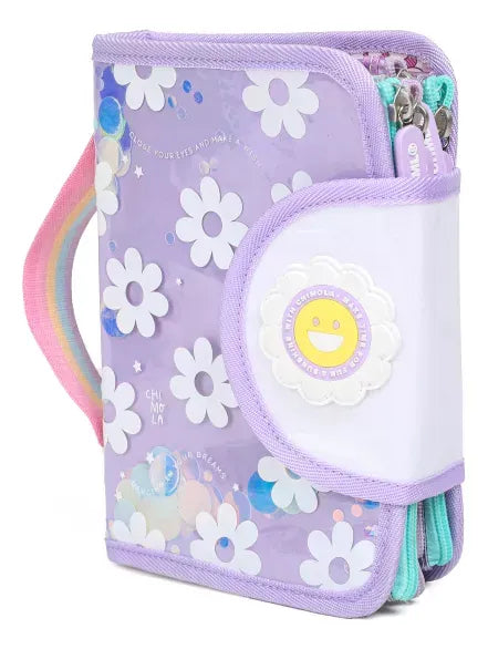 Chimola Cartuchera Completa Book Light purple TR161