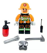 Cixbloc Rescue Muñequito Bombero Ik0567
