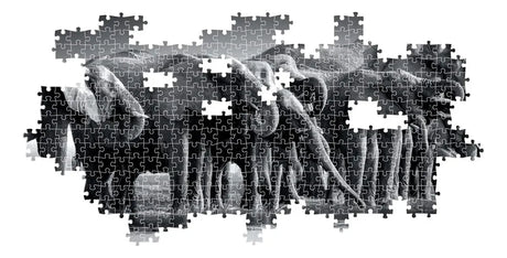 Clementoni Puzzle 1000pzs Panorama Manada de Gigantes 39836