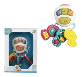 Llavero Didactico Para Bebe Con Luz Y Sonido Shine 1991634