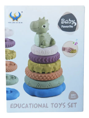 Baby Favorite Set Educacional Torre Del Dinosaurio Zy1568035
