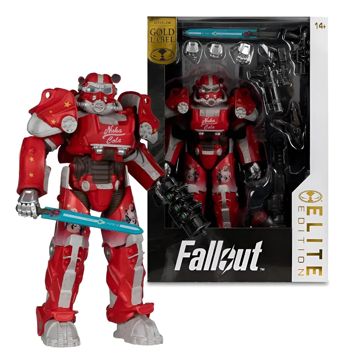 Mcfarlane Figura Elite 17cm Fallout 76 Nuka Cola T-60 11608