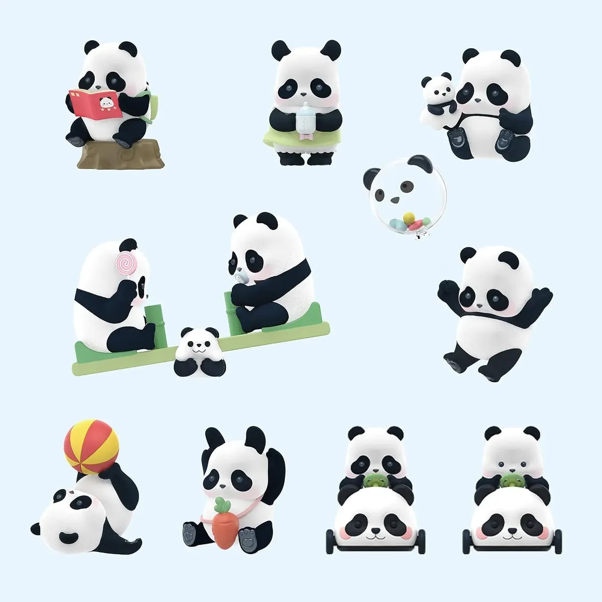 52toys Panda Roll Kindergarden Figura Blind Box S78874