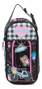 Chimola Cartuchera My House Collection Black TR228