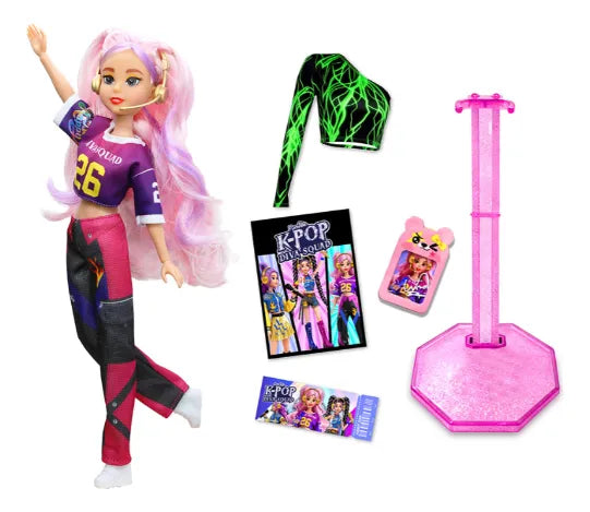 Kpop Diva Squad Muñeca Articulada 30cm Lad81157