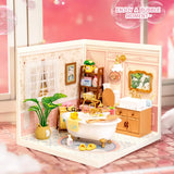 Robotime Puzzle 3d Pop Bubble Bathroom Rolife Dw014b