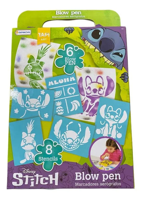 Stencils con blow pen Stitch DMD00152