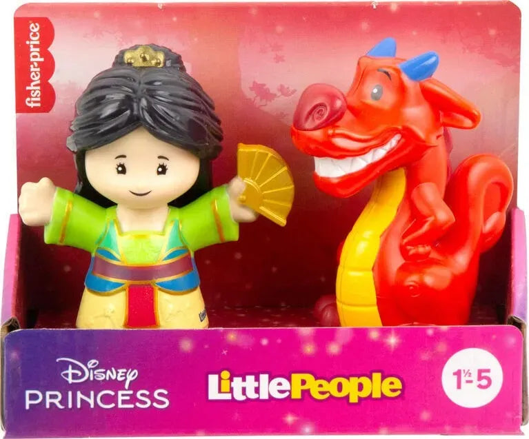 Little People Figuras de Princesas y sus Mejores Amigos HMX84