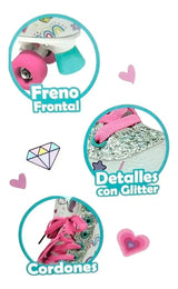 Patin Artistico Tiny Unicornio Extensible 32-38 12257